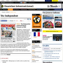 The Independent révèle une bavure française au Mali
