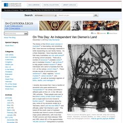 In Custodia Legis: Law Librarians of Congress