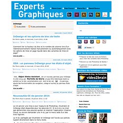 InDesign - experts-graphiques.com