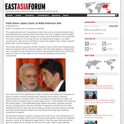 India draws Japan closer as Modi embraces Abe