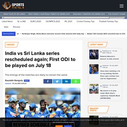 India v Sri Lanka: All You Need To Know after revised schedule