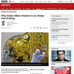 Why India's Mars mission is so cheap - and thrilling
