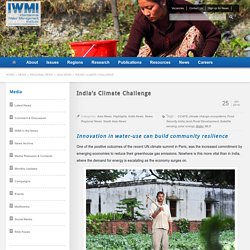 India’s Climate Challenge