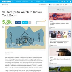 India's Top 10 Tech Startups