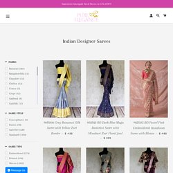 Buy Designer Indian Sarees Online In USA