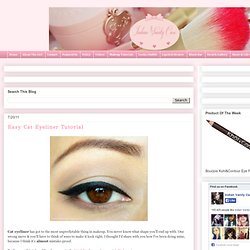 Easy Cat Eyeliner Tutorial