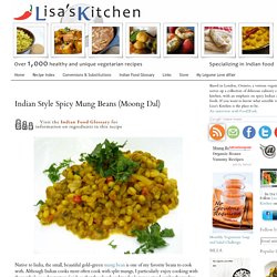 Indian Style Spicy Mung Beans (Moong Dal)