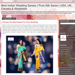 Choose The Best Saree For Your Wedding