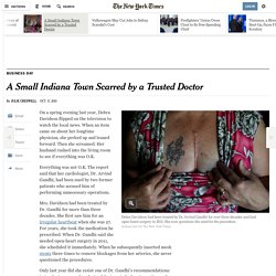A Small Indiana Town Scarred by a Trusted Doctor