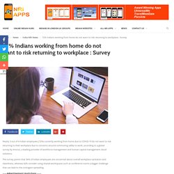 72% Indians working from home do not want to risk returning to workplace : Survey