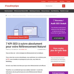 KPI SEO : les 7 indicateurs à suivre pour votre référencement naturel