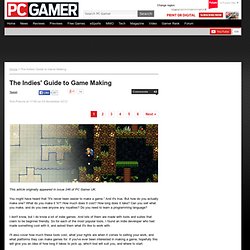 The Indies' Guide to Game Making