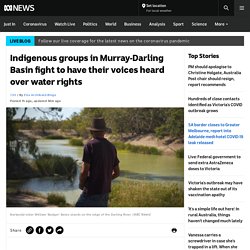 Indigenous groups in Murray-Darling Basin fight to have their voices heard over water rights