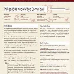 Keith Basso · Indigenous Knowledge Commons