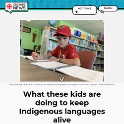 What these kids are doing to keep Indigenous languages alive