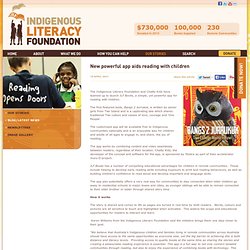 Indigenous Literacy - Indigenous Literacy Foundation