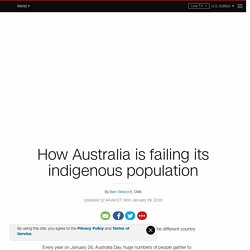 How Australia is failing its indigenous population