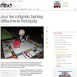 Un Monopoly de Banksy pour les indignés britanniques