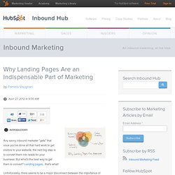 Why Landing Pages Are an Indispensable Part of Marketing