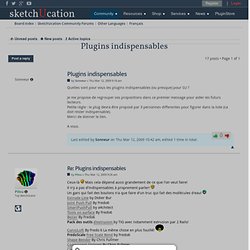 Plugins indispensables