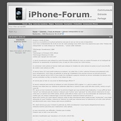 Réseau indisponible ou sur Recherche... iOS5 Basebande 06.15.00