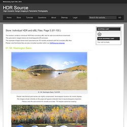 HDRI resources