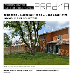 Résidence « L’Orée du Médoc » – 105 logements individuels et collectifs