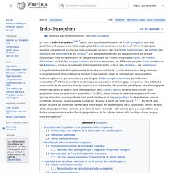 Indo-Européens