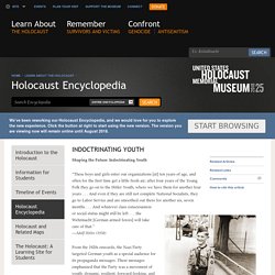 Website 2 (Challenging) The Hitler Youth