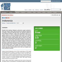 Freedom House: Freedom in the World 2011 - Indonesia