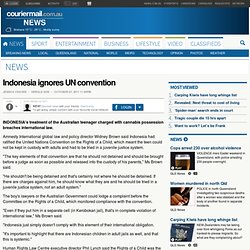 Indonesia ignores UN convention