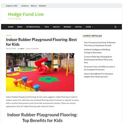 Indoor Rubber Playground Flooring: Best for Kids