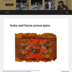 Indra and Surya across epics – Best Book Publishing house in Mumbai