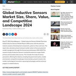 May 2021 Report On Global Inductive Sensors Market Size, Share, Value, and Competitive Landscape 2021