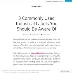 Custom Industrial Labels and Stickers