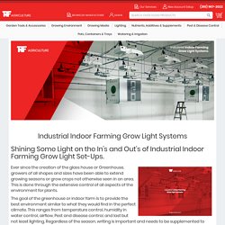 Industrial Indoor Farming Grow Light Systems