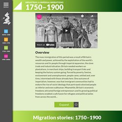 Industrial & Imperial Migrations / Our Migration Story