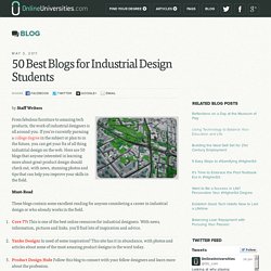 50 Best Blogs for Industrial Design Students