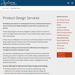Mechanical Product Design & New Industrial Product Development Company