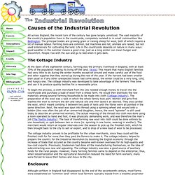 The Industrial Revolution - Causes