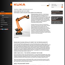 KUKA Industrial Robots - KUKA Roboter gets into print