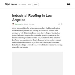 Industrial Roofing in Los Angeles