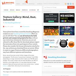 Texture Gallery: Metal, Rust, Industrial - Smashing Magazine