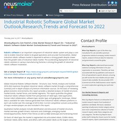 Industrial Robotic Software Global Market Outlook,Research,Trends and Forecast to 2022