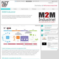 M2M Industriel Internet des objets