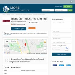 metal nameplates-Identifab Industries Limited
