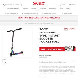 Order Root Industries Type R Stunt Scooter From Ripped Knees