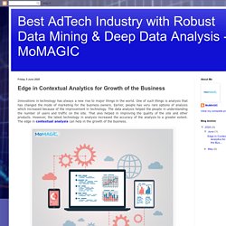 Edge in Contextual Analytics for Growth of the Business