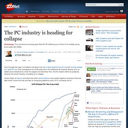 The PC industry is heading for collapse
