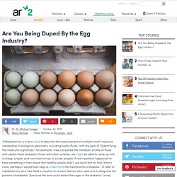 Egg Industry Response To Choline And TMAO